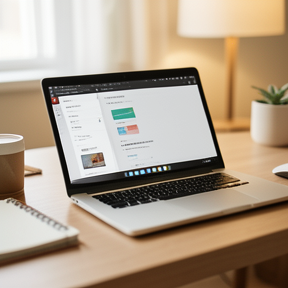 overwhelmed at work desk calm